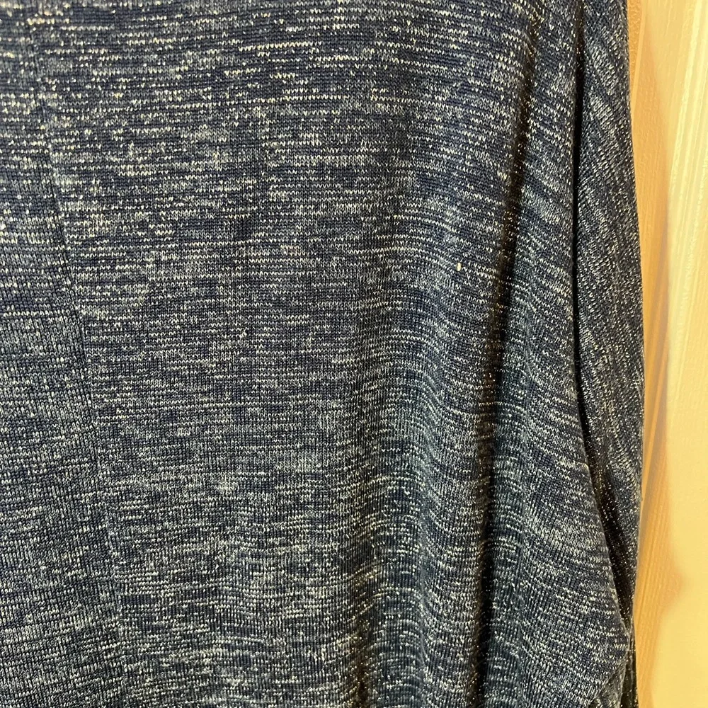 Cathy Daniels Speckled and Navy Sweater
